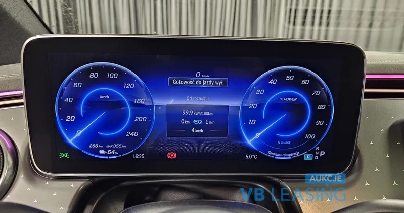 Mercedes-Benz EQE cena 292740 przebieg: 15395, rok produkcji 2022 z Krosno Odrzańskie małe 211